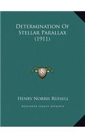 Determination Of Stellar Parallax (1911)
