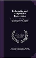 Pedobaptist and Campbellite Immersions
