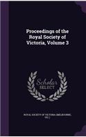 Proceedings of the Royal Society of Victoria, Volume 3