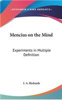 Mencius on the Mind