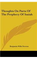 Thoughts On Parts Of The Prophecy Of Isaiah