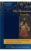 Thousand Families; Commentary on Leading Political Figures of Nineteenth Century Iran