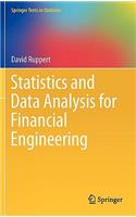 Statistics and Data Analysis for Financial Engineering