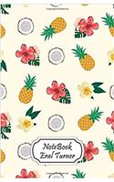 Notebook Journal Dot-Grid, Graph, Lined, Blank No Lined: Tropical Pattern: Small Pocket Notebook Journal Diary, 120 Pages, 5.5 X 8.5 (Blank Notebook Journal)