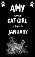 AMY a cute cat girl is born in January