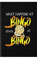 What Happens at Bingo Stays at Bingo