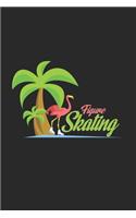 Figure skating: 6x9 Figure Skating - lined - ruled paper - notebook - notes