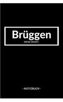 Brüggen: Notizblock A5 120 Seiten - Punktraster - Notizbuch für deine Stadt