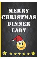 Merry Christmas Dinner Lady