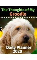 The Thoughts of My Groodle: Daily Planner 2020
