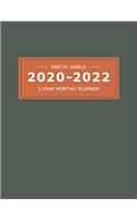 2020 2022 3 Year Monthly Planner: 36 Months Yearly Planner & Monthly Calendar View -Very Simple Design Planner Schedule - Organizer - Great Useful Journal -8.5"X11" Size(31 Simple Design Planners 2020-2022)