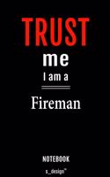 Notebook for Firemen / Fireman