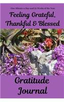 Feeling Grateful, Thankful & Blessed Gratitude Journal