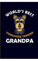 World's Best Yorkshire Terrier Grandpa