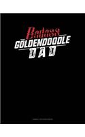 Badass Goldendoodle Dad: Cornell Notes Notebook(1260 Cornell Notes Notebook)