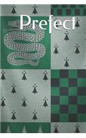 Prefect: A slytherin themed notebook journal for your everyday needs