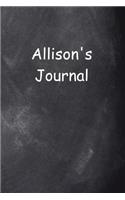 Allison Personalized Name Journal Custom Name Gift Idea Allison