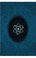 Monogram Humanism Notebook: Blank Journal Diary Log(42 Monogram Cerulean 150 Lined)