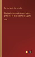 Diccionario histórico de los mas ilustres profesores de las bellas artes en España