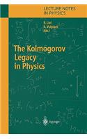 The Kolmogorov Legacy in Physics