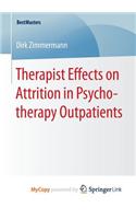 Therapist Effects on Attrition in Psychotherapy Outpatients