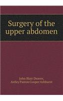 Surgery of the Upper Abdomen
