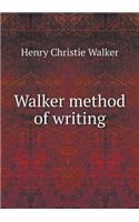 Walker Method of Writing