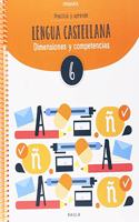 Practica y aprende Lengua castellana 6 Primaria