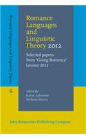 Romance Languages and Linguistic Theory 2012