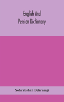 English and Persian dictionary