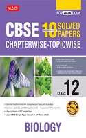 MTG CBSE 10 Years Chapterwise Topicwise Solved Papers Class 12 Biology Book - CBSE Champion For 2024 Exam | CBSE Question Bank With Sample Papers (Based on Latest Pattern) MTG Editorial Board