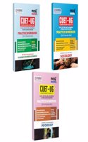CUET 2024 UG Bundle of Economics, Sociology & Psychology (Section - II) Practice Sets with Solved Papers, NCERT Based MCQ with Solutions for All Central Universities