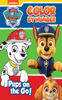 Pups on the Go: Paw Patrol, Color By Number Activity Book