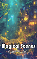 Magical Scenes Coloring Book