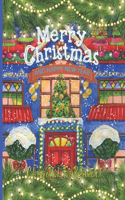 Merry Christmas And Happy New Year: Coloring Book For Relaxation: The Ultimate Fun Large Print Children's Christmas Coloring Book Gift or Present for Toddlers, Teens & Kids - Christmas