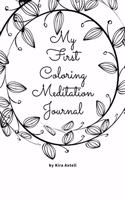 My First Coloring Meditation Journal