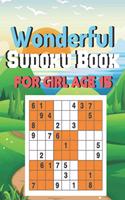 Wonderful Sudoku Book For Girl Age 15
