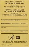 International Certificate of Vaccination or Prophylaxis