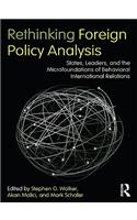Rethinking Foreign Policy Analysis