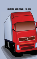 Coloring Book Truck for Kids