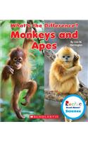 Monkeys and Apes (Rookie Read-About Science: What's the Difference?) (Library Edition)