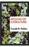 Epochs of Literature