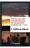 Notes on the Composition of Scientific Papers