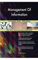Management Of Information A Complete Guide - 2020 Edition