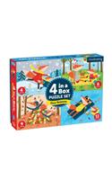 Four Seasons 4-In-A-Box Puzzle Set