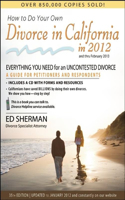 How to Do Your Own Divorce in California in 2012