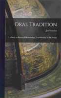 Oral Tradition;