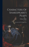 Characters Of Shakespeare's Plays