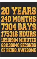 20 Years Of Being Awesome