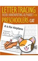 Letter Tracing Book Handwriting Alphabet for Preschoolers CAT